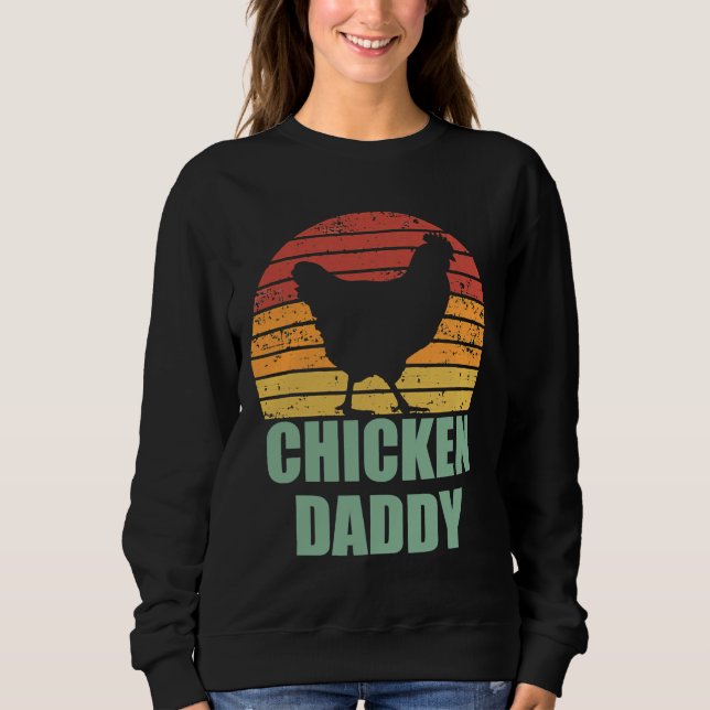 Chicken pappa Vintage Pappa T Shirt (Framsida)
