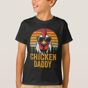 Chicken pappa Vintage Tupp for Pappa Farmer Fathe T Shirt