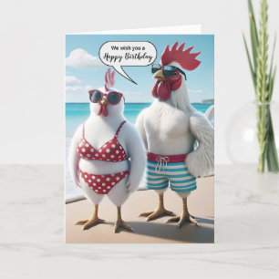 Chicken par Grattis på födelsedagen Kort