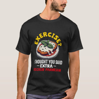 Chicken Parmesan Parm Parmigiana Italiana Food Kär T Shirt