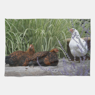 Chicken Party Kitchen Towel Kökshandduk