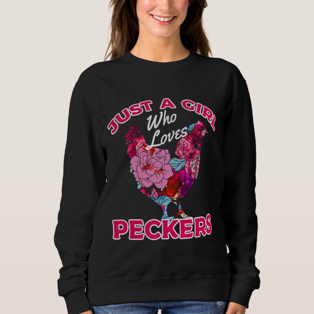 Chicken Pecker C T Shirt (Framsida)