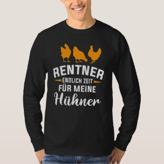 Chicken Pensionären Chicken Coop Pension T Shirt