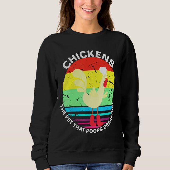 Chicken Pet T Shirt (Framsida)