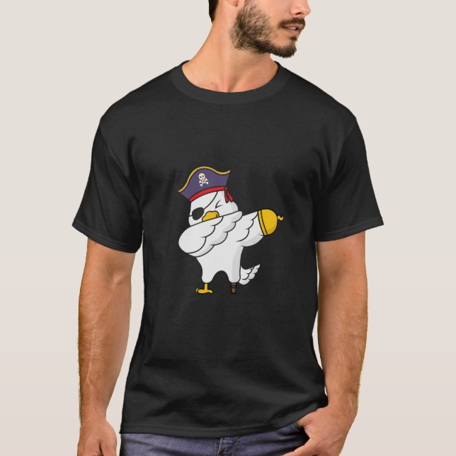 Chicken Pirat 2024 T Shirt (Framsida)
