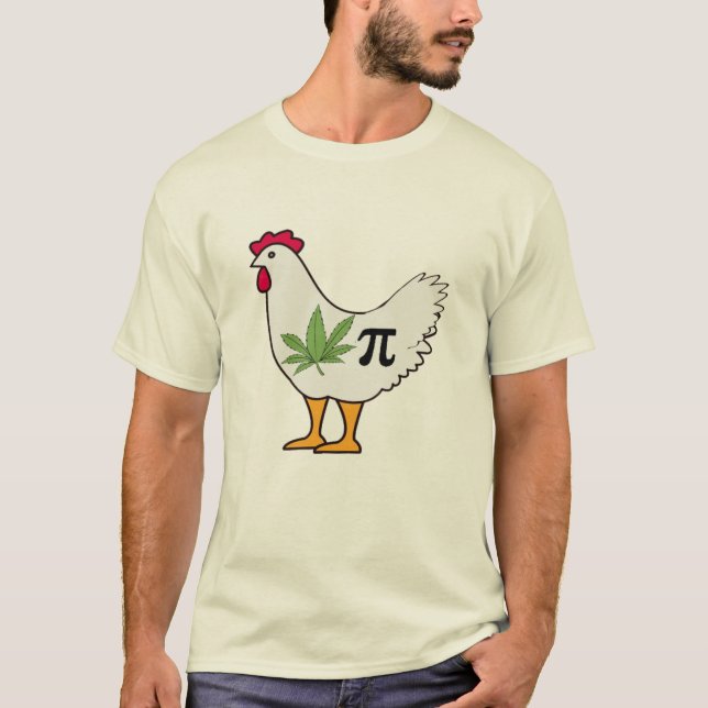 Chicken Pot Paj Funny Graphic Shirt T Shirt (Framsida)