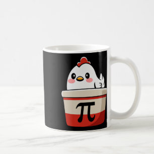 Chicken Pot Paj Funny Math Älskare Pun Pi Day Stud Kaffemugg
