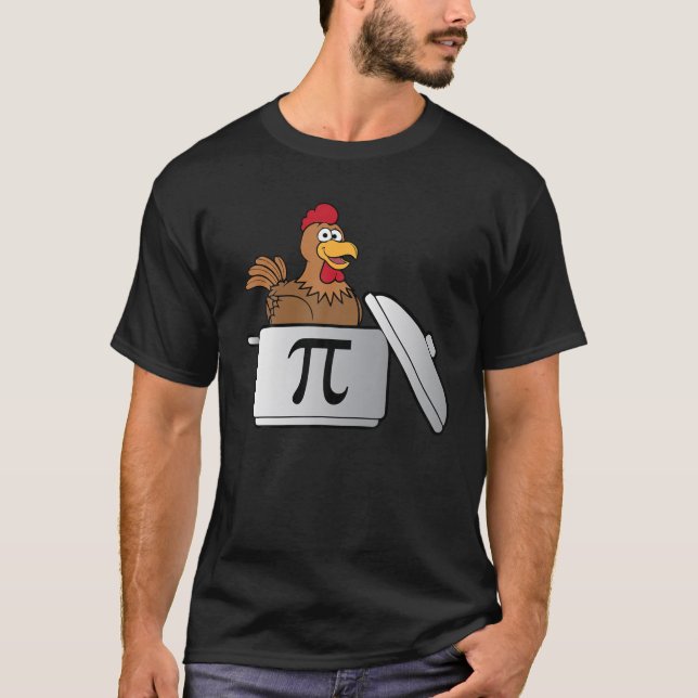 Chicken Pot Paj | Pi Älskare Chick Match Helgdag G T Shirt (Framsida)