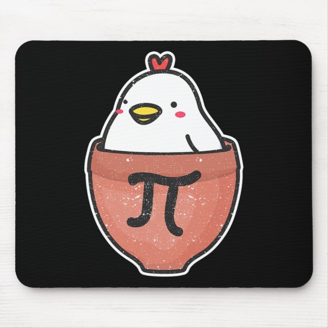Chicken Pot Pi Day Funny Math Teacher Mathematics Musmatta (Framsidan)