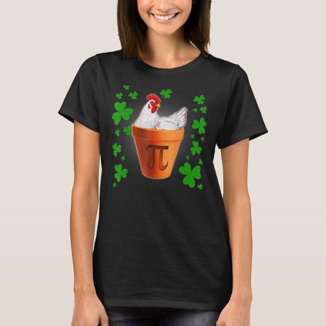 Chicken Pot Pi Day Paj Math Geek 3 14 2 T Shirt (Framsida)