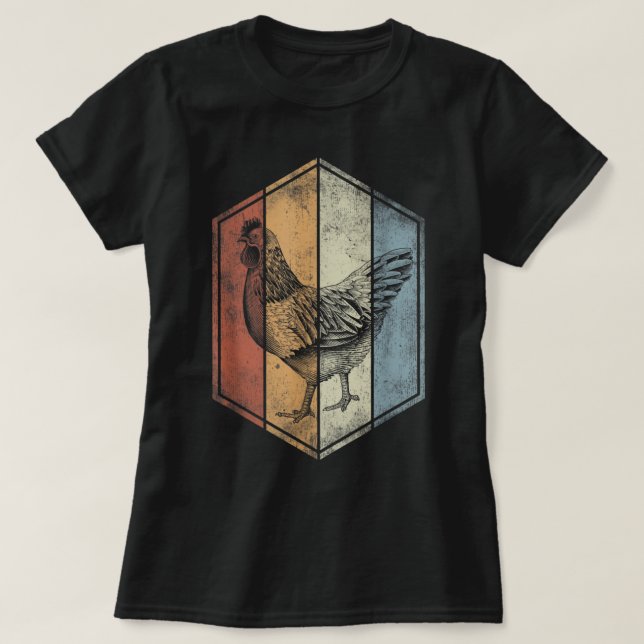 Chicken Pot Pi Shirt - Funny Math T-shirt - Chicke (Design framsida)