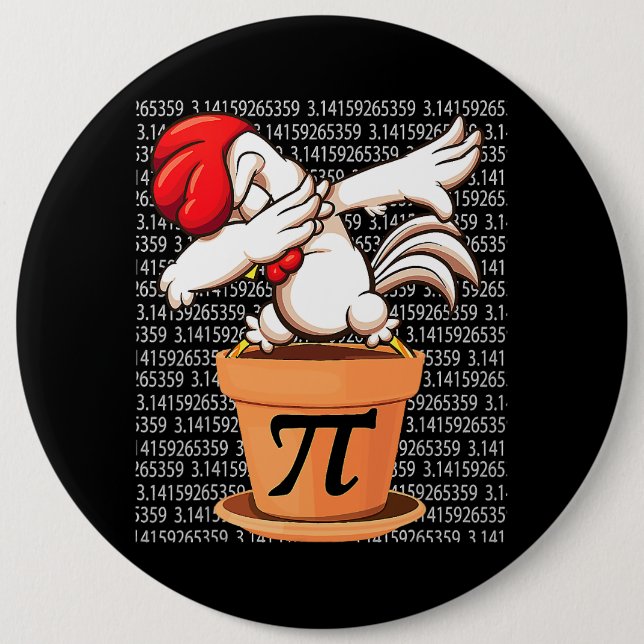 Chicken Pot Pi Shirt Pi Day 2023 Funny Math 3 14 M Knapp (Framsida)