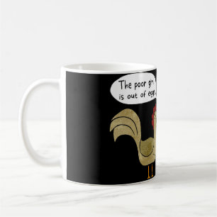 Chicken Poultry Henopause Joke Kaffemugg