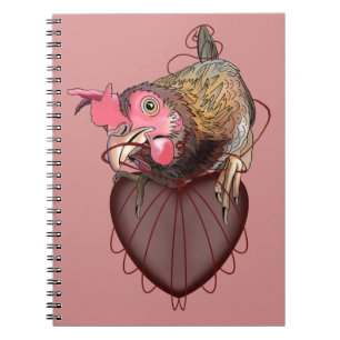 Chicken Pulling Heartstrings Anteckningsbok