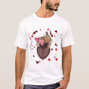 Chicken Pulling Heartstrings T Shirt