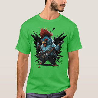 Chicken Rocker 10 T Shirt