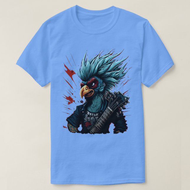 Chicken Rocker 6 T Shirt (Design framsida)
