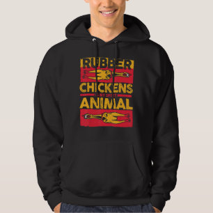 Chicken Rubber Leksak Rubber Chicken är min själ. Hoodie