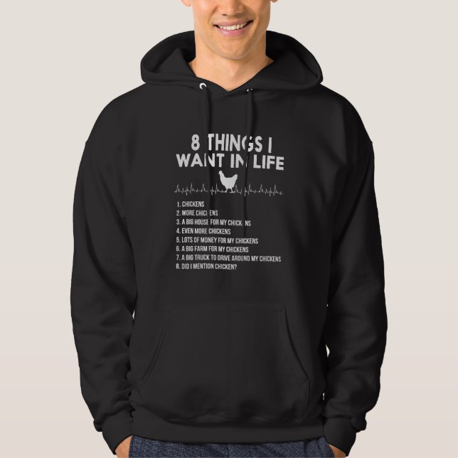 Chicken Sak I Hoodie (Framsida)