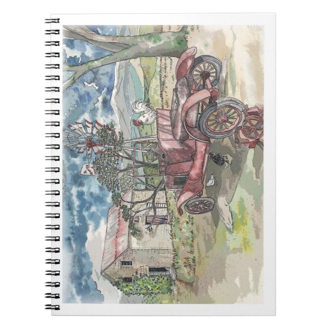 Chicken Scratch Anteckningsbok (Framsidan)