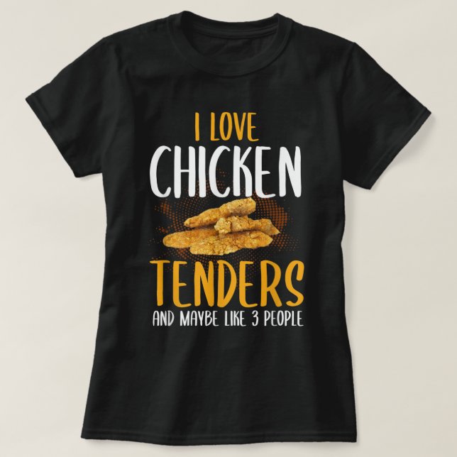 Chicken Shirt American Flagga USA 4 juli T (Design framsida)