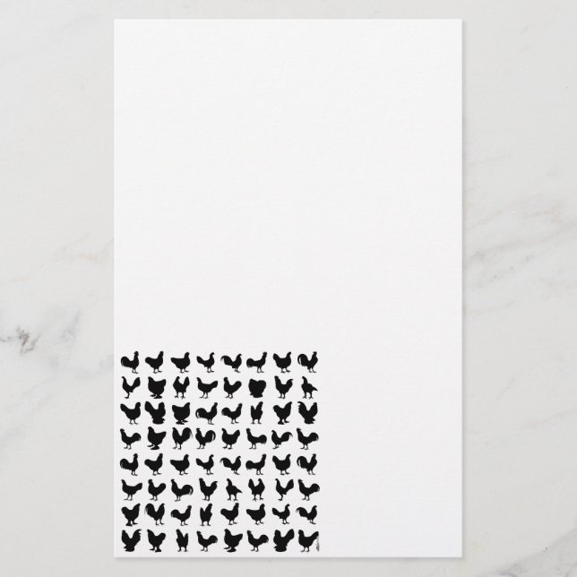 Chicken Silhouettes (Framsida)
