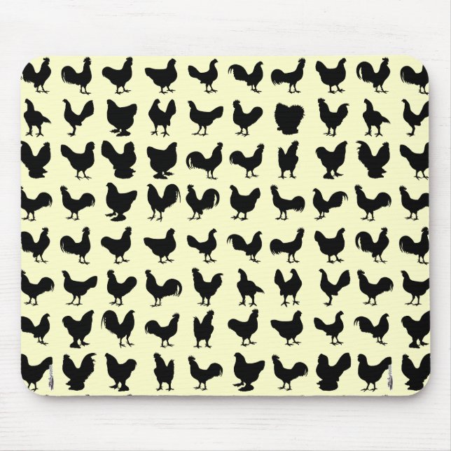 Chicken Silhouettes Musmatta (Framsidan)