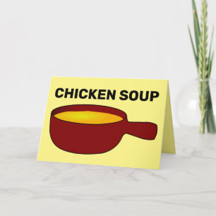 CHICKEN SOPPA FÅ VÄL SNART KORT