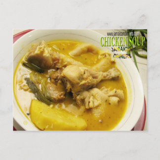 Chicken Soppa Vykort