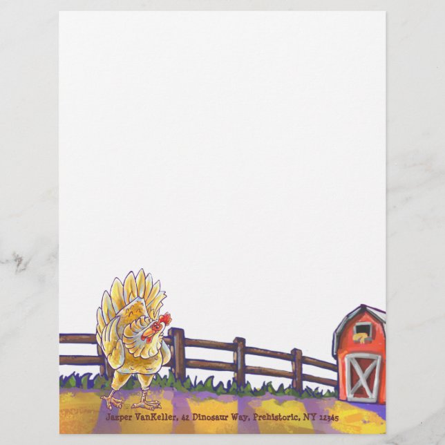 Chicken Stationery (Framsida)