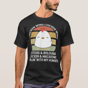 Chicken Tenders Shirt Funny Cat Lover Chicken Tend T