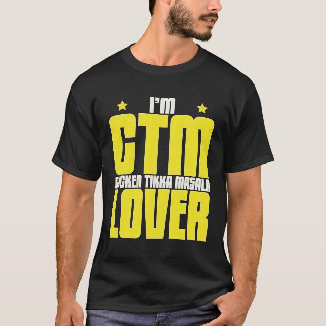 Chicken Tikka Masala T Shirt (Framsida)