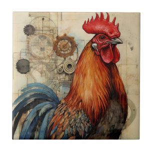 Chicken Tupp Art Kakelplatta