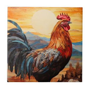 Chicken Tupp Art Kakelplatta