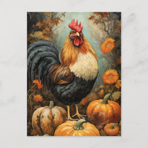 Chicken Tupp Art Vykort