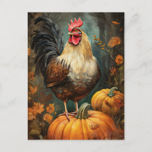 Chicken Tupp Art Vykort