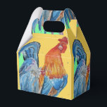 Chicken Tupp Boys Birthday Anpassade Namn Presentaskar<br><div class="desc">Barnets födelsedagskvällar i tupp,  med ett helt anpassade namn. Designad från en av mina vattenfärgsmålningar.</div>