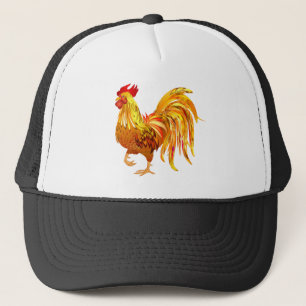Chicken Tupp Modern Graphic Art Farm Bird Lastbil Keps