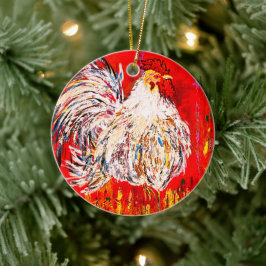 Chicken Tupp Ornament