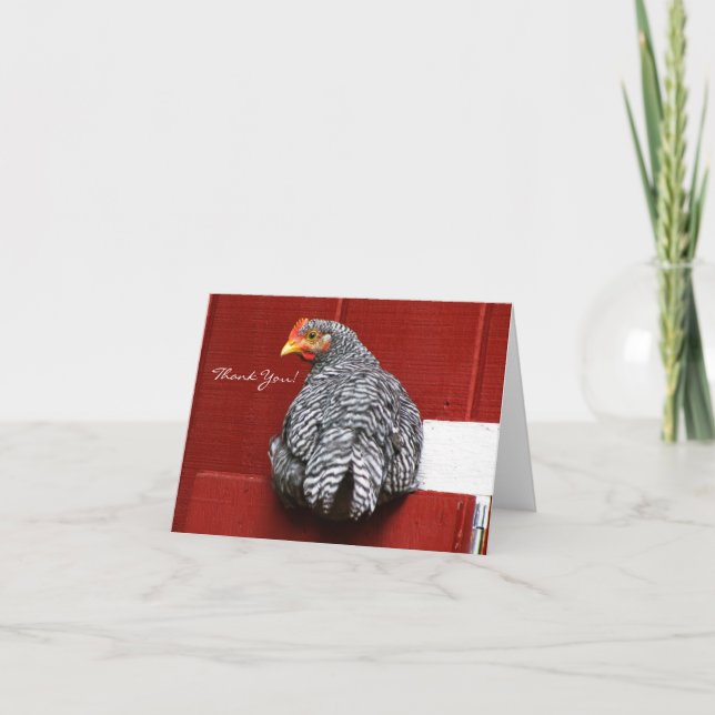 Chicken Turn Around Tack Kort (Framsida)