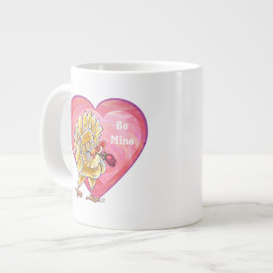 Chicken Valentindagen Jumbo Mugg