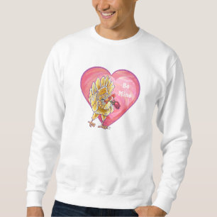 Chicken Valentindagen Långärmad Tröja