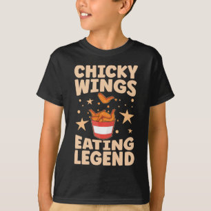 Chicken Vingar Eating Legend T Shirt