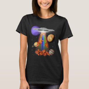 Chicken vinge Älskare Alien Abduction UFO LGBTQ Su T Shirt