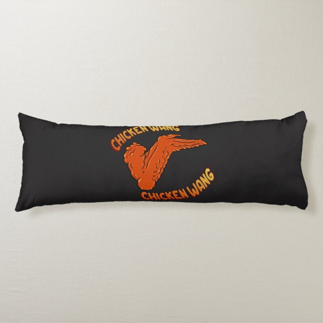 Chicken Vinge Body Pillow Kroppskudde (Framsidan)
