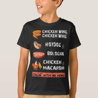 Chicken Vinge Chicken Vinge Hett & Bologna Sång Ly T Shirt