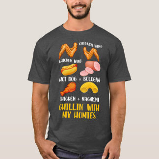 Chicken Vinge Chicken Vinge Hett Hund Bologna Vira T Shirt