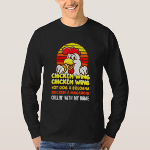 Chicken Vinge Chicken Vinge Hotdog och Bologna for T Shirt