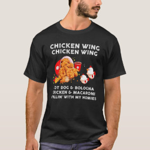 Chicken Vinge Chicken Vinge Kids Hett Hund Bologna T Shirt