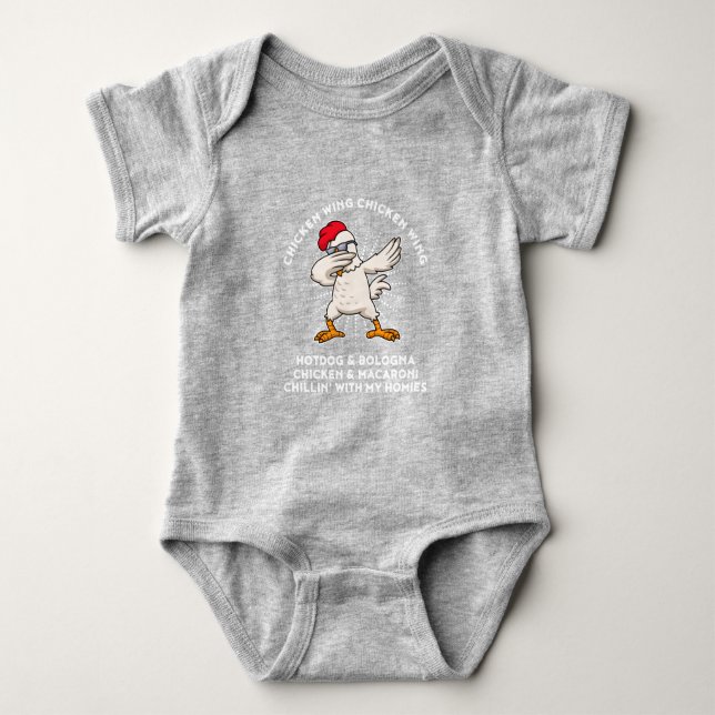 Chicken Vinge Chicken Vinge Shirt Sång Lyric Hett  T (Framsida)